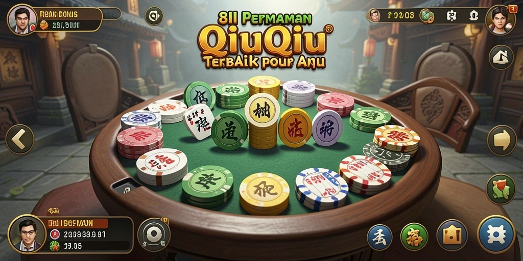 Tampilan gameplay menarik dari 8II QiuQiu.
