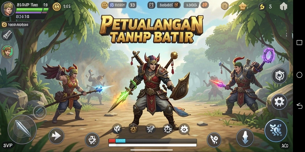 Tangkapan layar gameplay Open World 8SVIP yang menakjubkan.