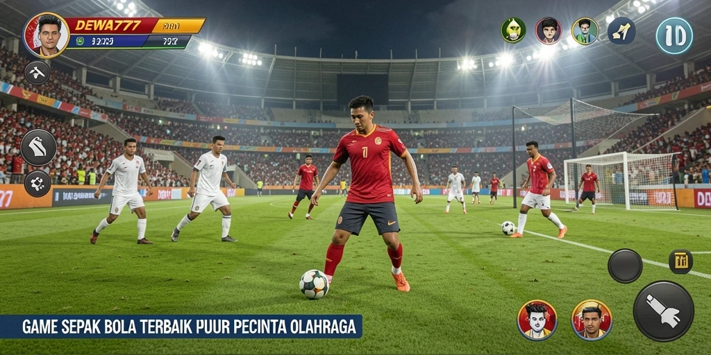 Gameplay seru DEWA777 dengan aksi sepak bola yang mendebarkan.