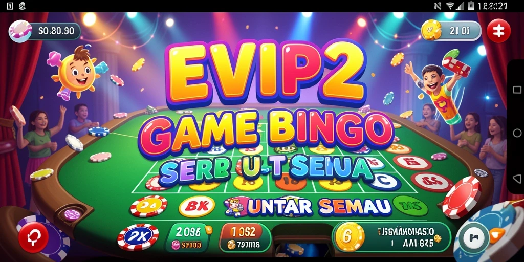 Tampilan gameplay menarik dari EVIP2 Bingo.