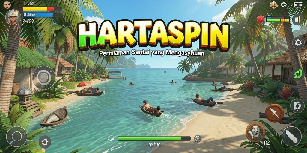 Screenshot HARTASPIN menampilkan gameplay yang seru dan mengasyikkan.