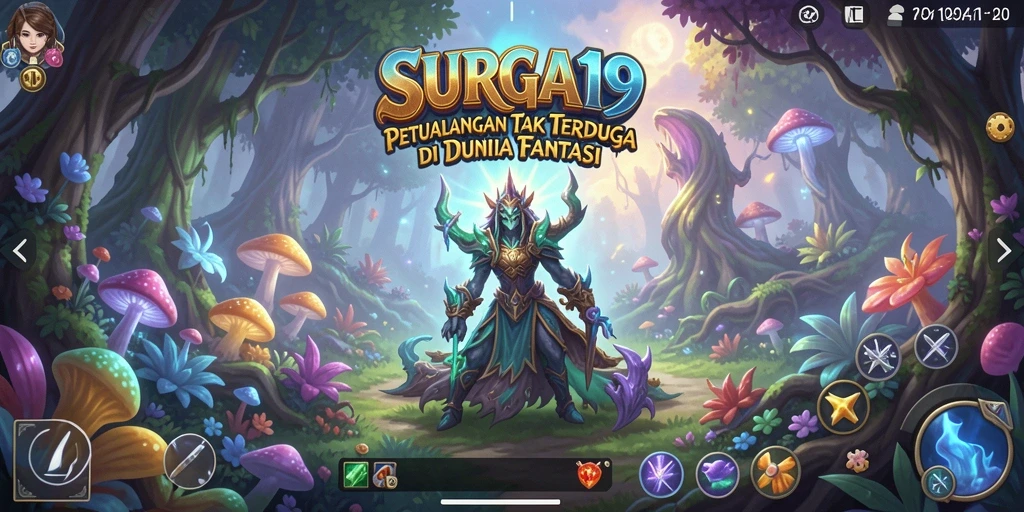 Screenshot SURGA19 menunjukkan gameplay petualangan yang menakjubkan.