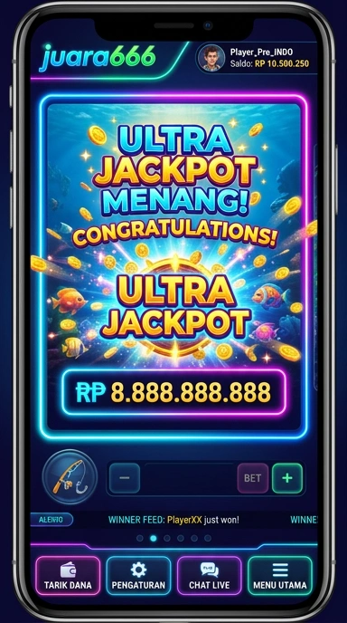 Tampilan antarmuka pengguna aplikasi juara666 yang menarik dan mudah digunakan.